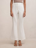 Melanie Petite Pintuck Flare Pant