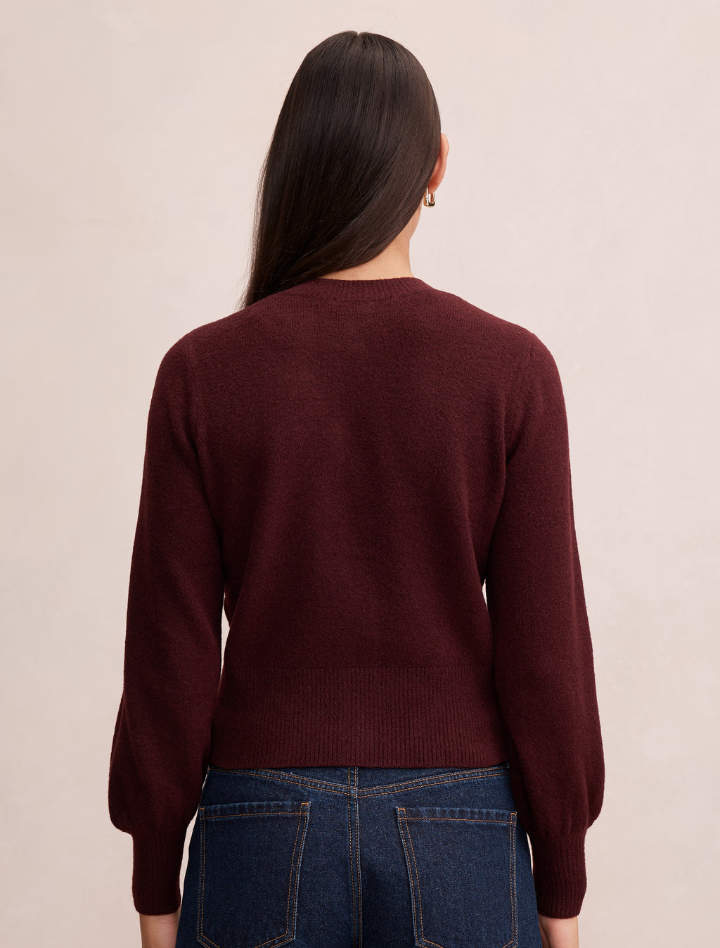 Magda Balloon Sleeve Cardigan