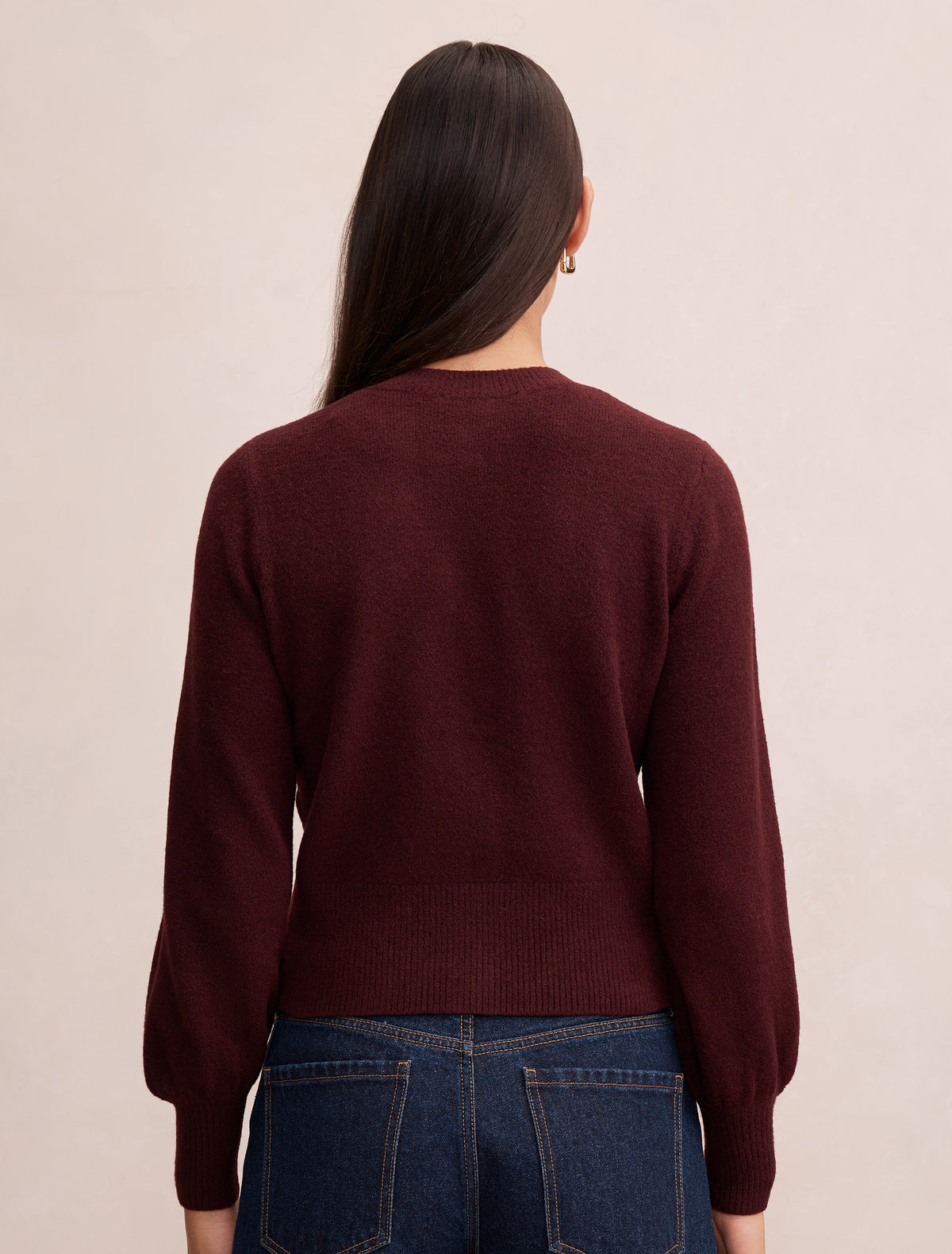 Magda Balloon Sleeve Cardigan