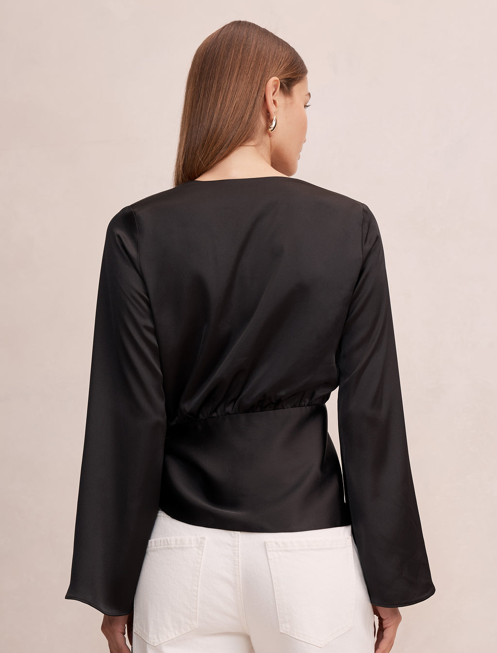 Maelle Scarf Tie Top
