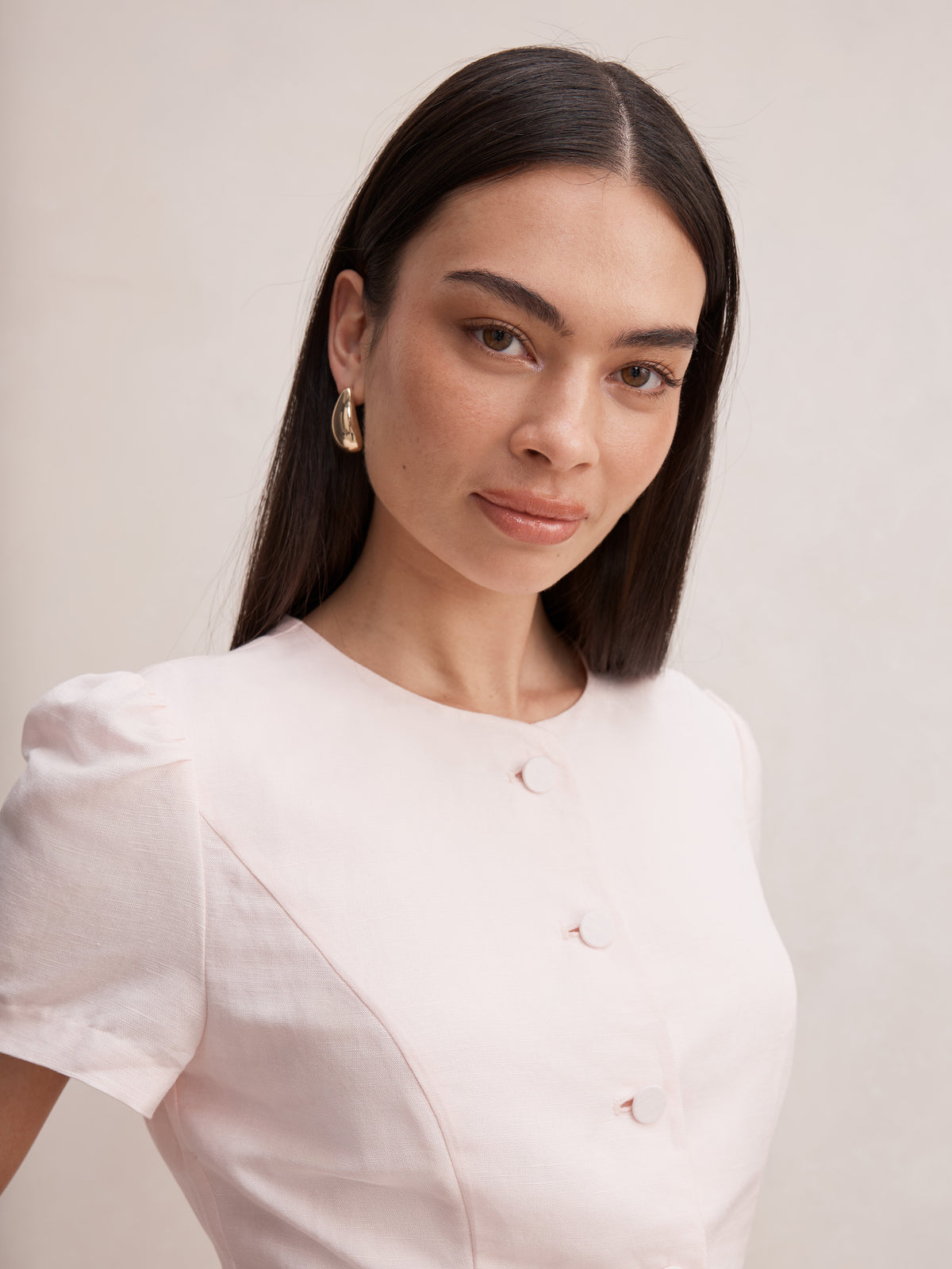 Cartia Button Down Top