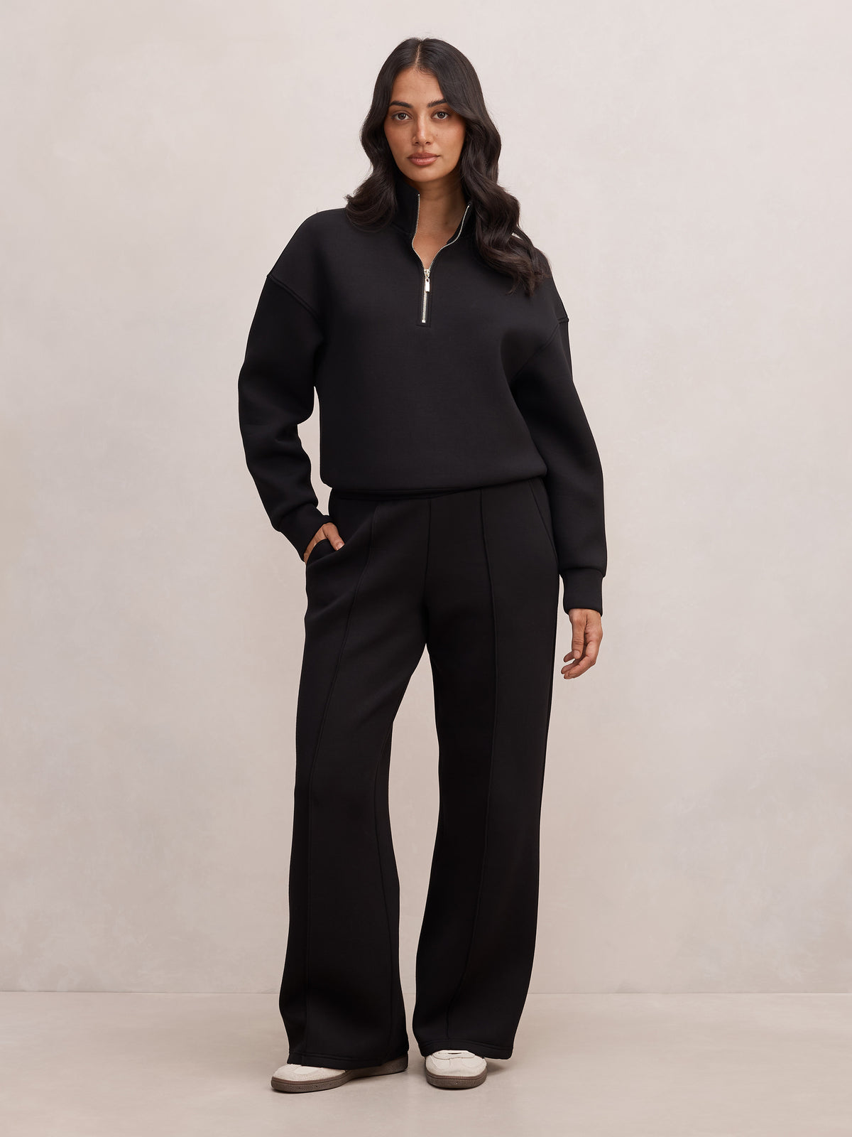 Hattie Zip Front Lounge Jumper