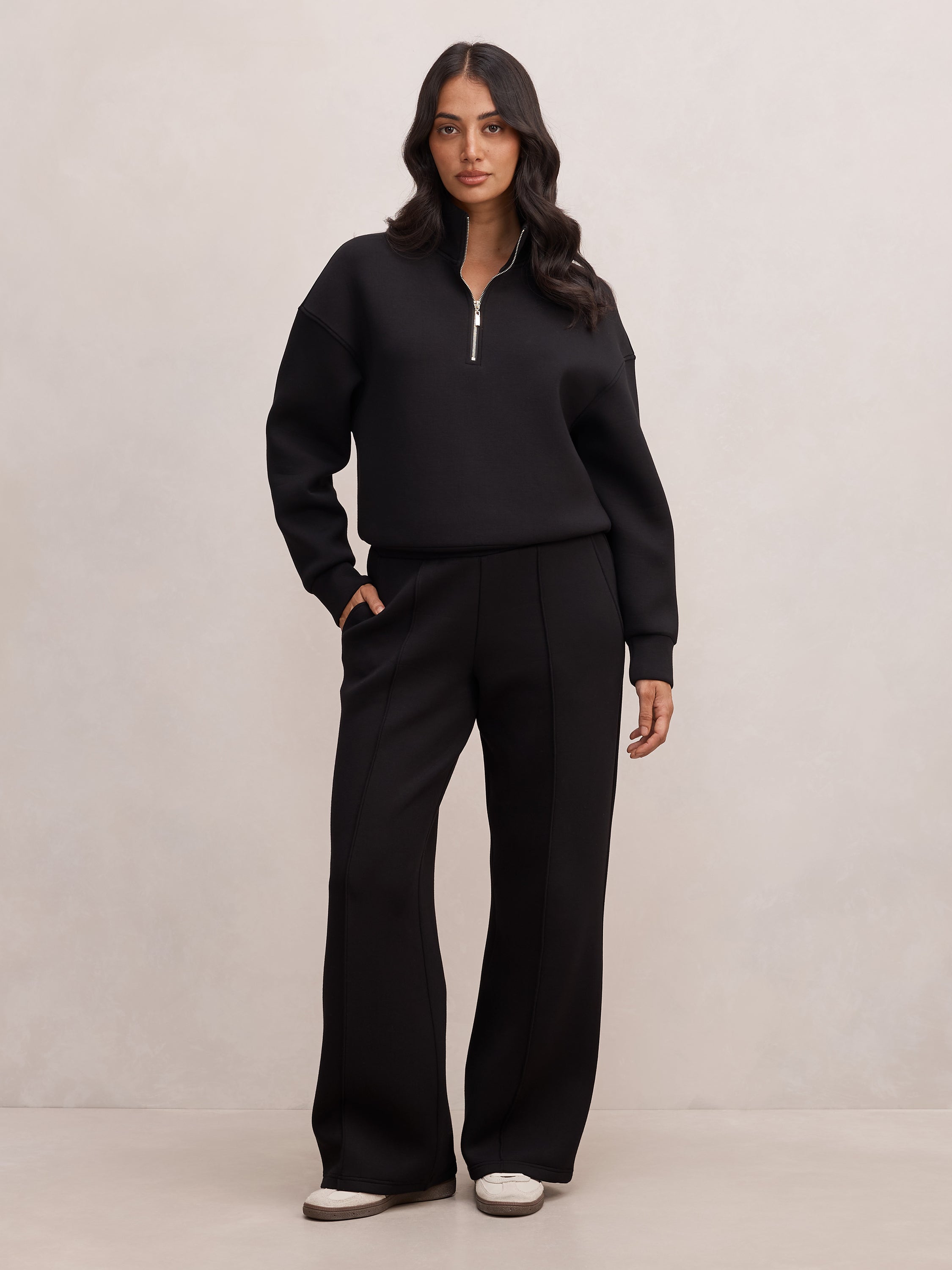 Hattie Zip Front Lounge Jumper