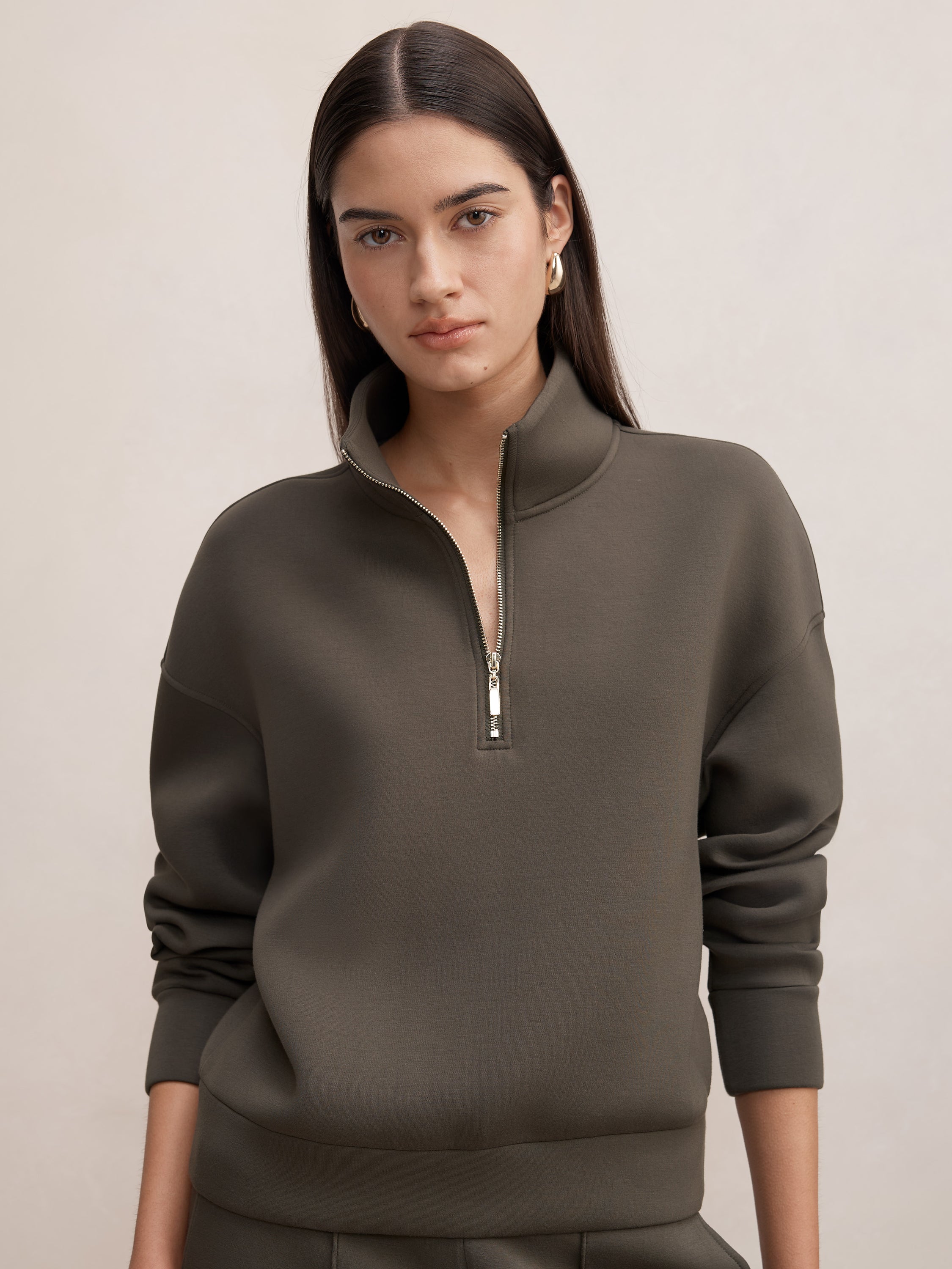 Hattie Zip Front Lounge Jumper