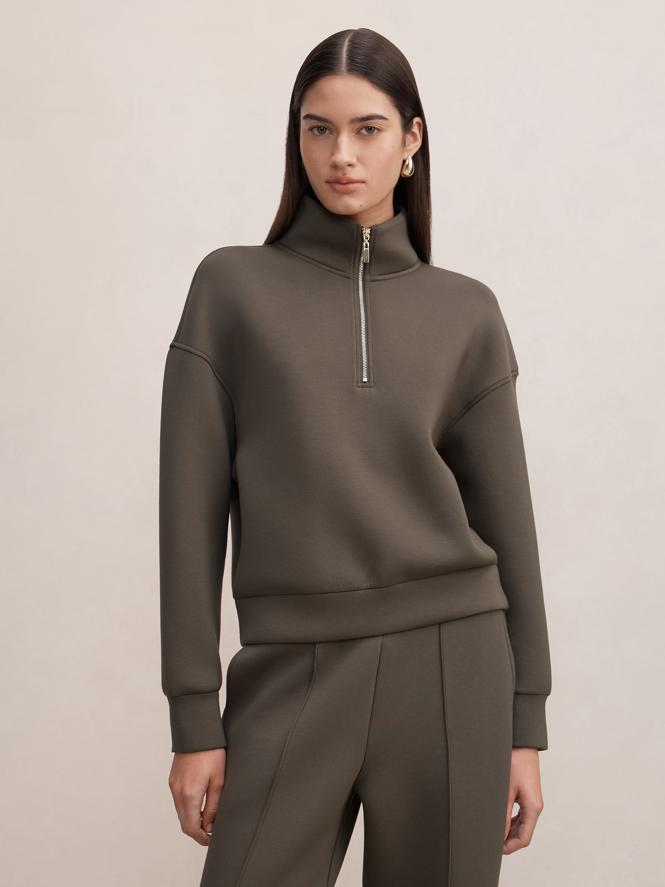 Hattie Zip Front Lounge Jumper