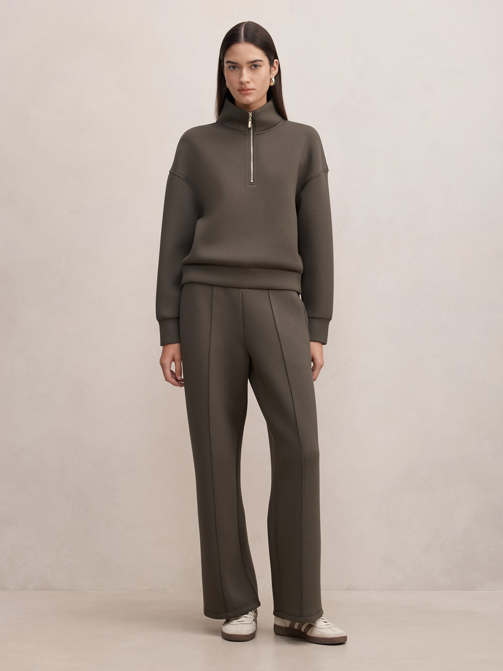 Hattie Zip Front Lounge Jumper
