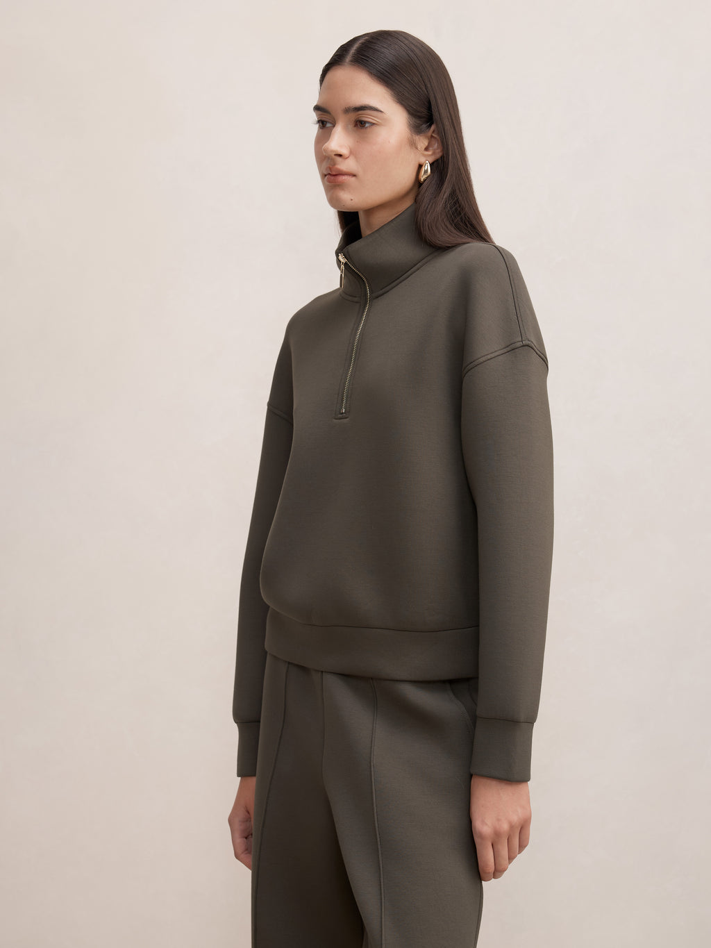 Hattie Zip Front Lounge Jumper