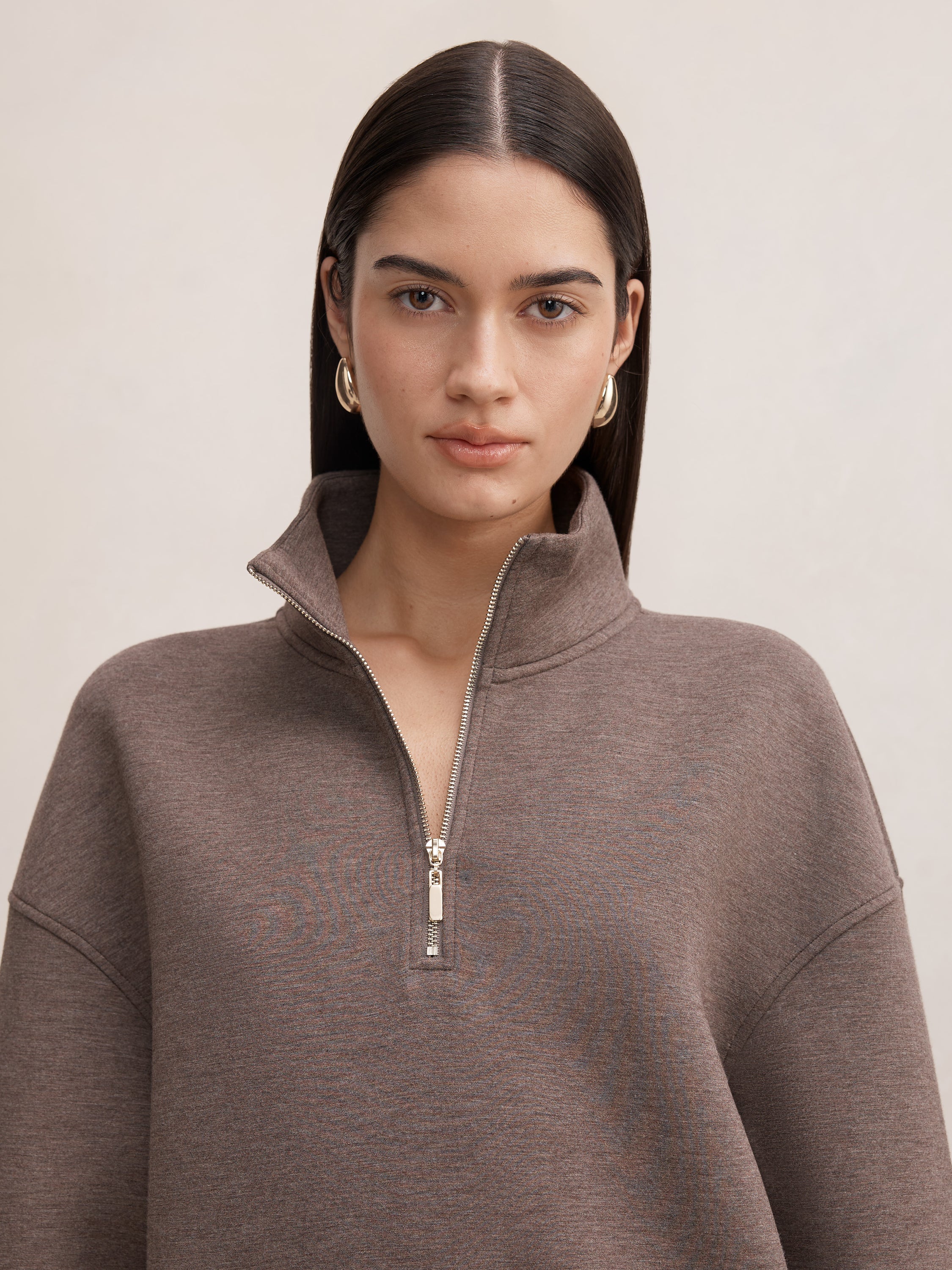 Hattie Zip Front Lounge Jumper