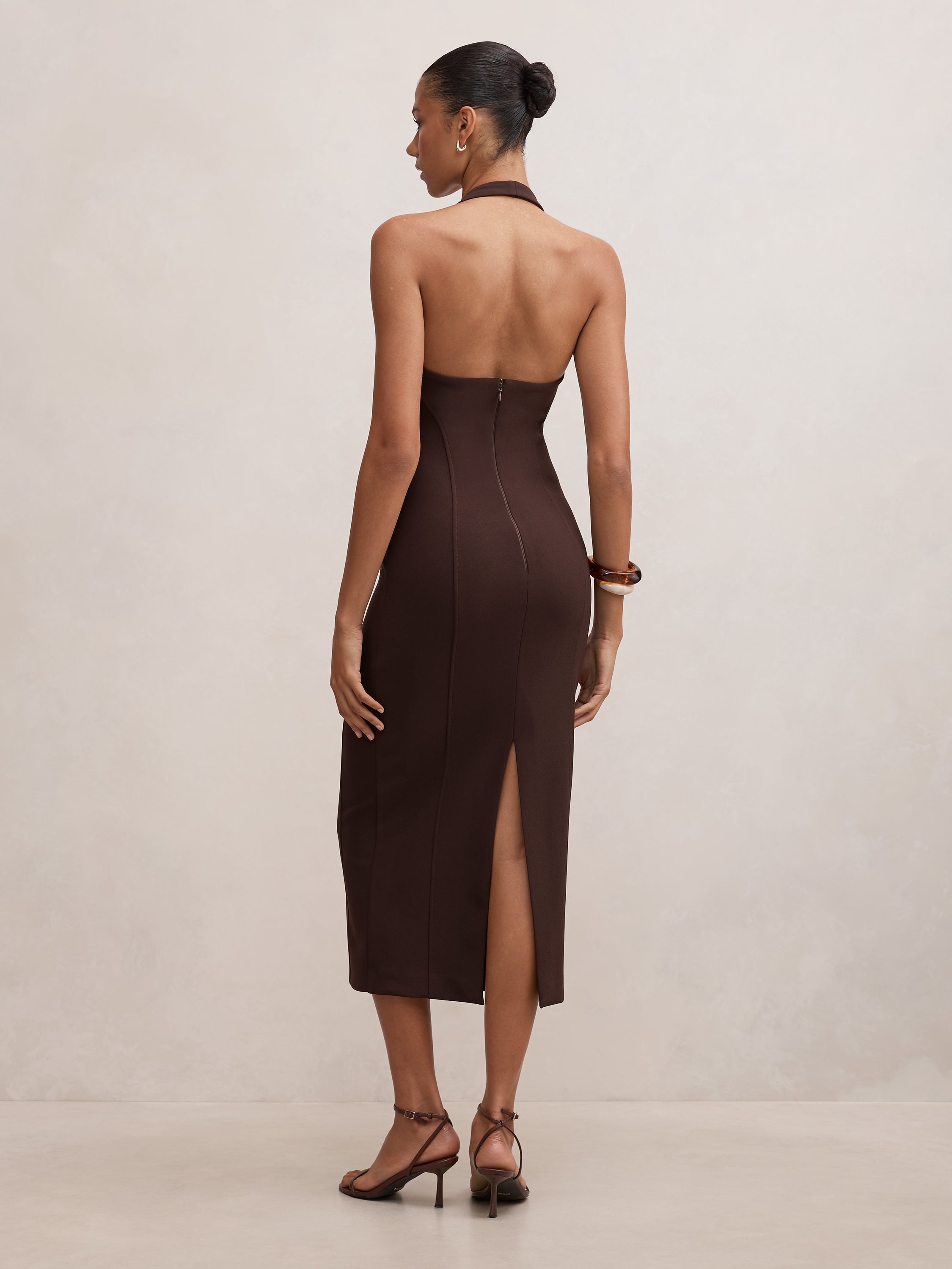 Gina Halter Bodycon Midi