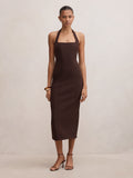 Gina Halter Bodycon Midi