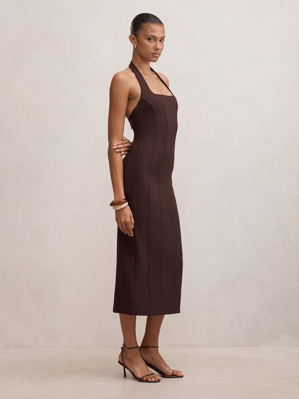 Gina Halter Bodycon Midi