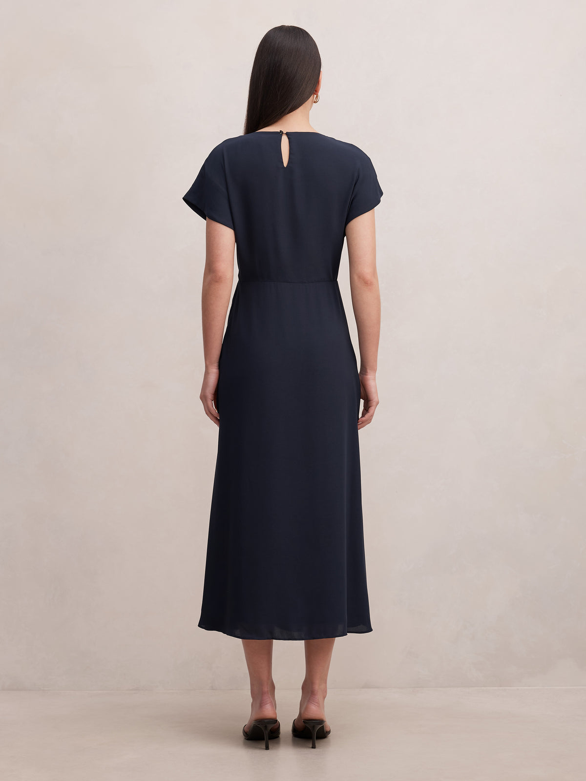 Wren Hardware Detail Midi Dress