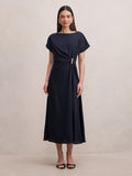 Wren Hardware Detail Midi Dress