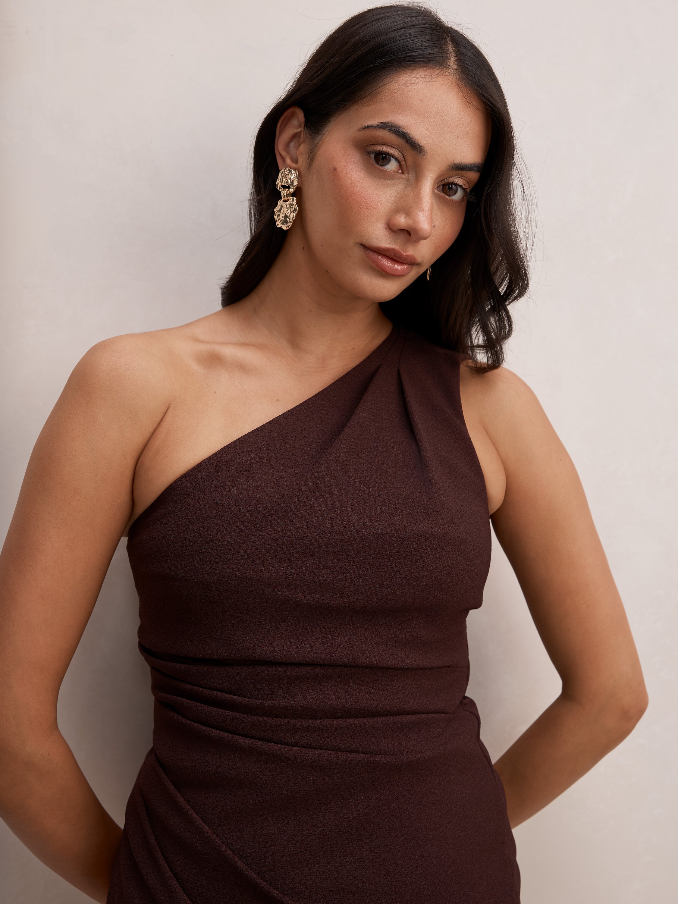 Yolanda One Shoulder Gown