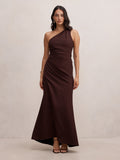 Yolanda One Shoulder Gown