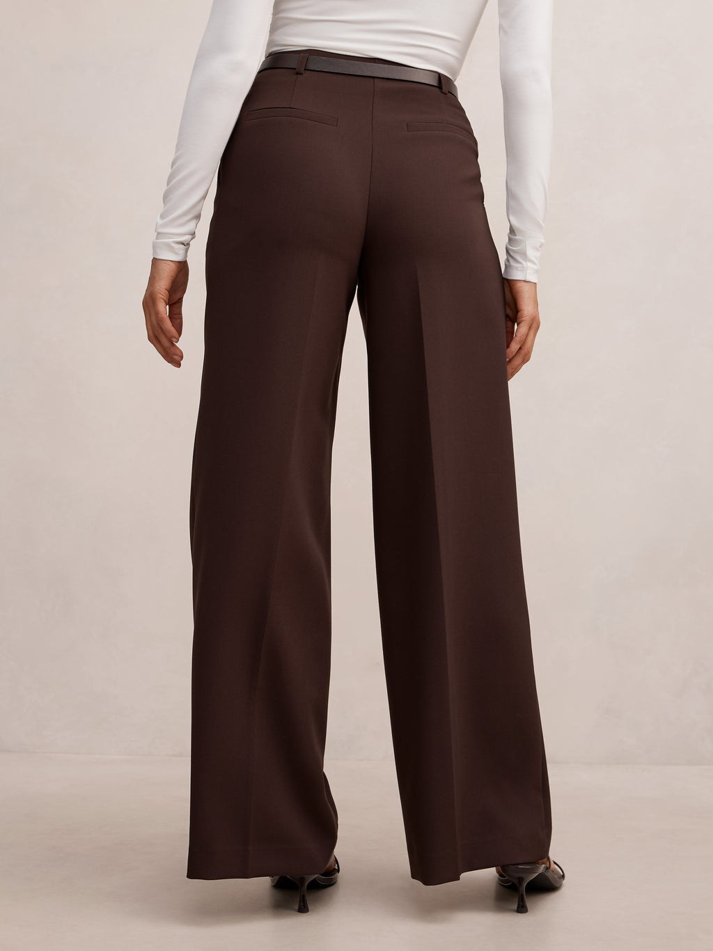 Bella Belted Wide Leg Pant