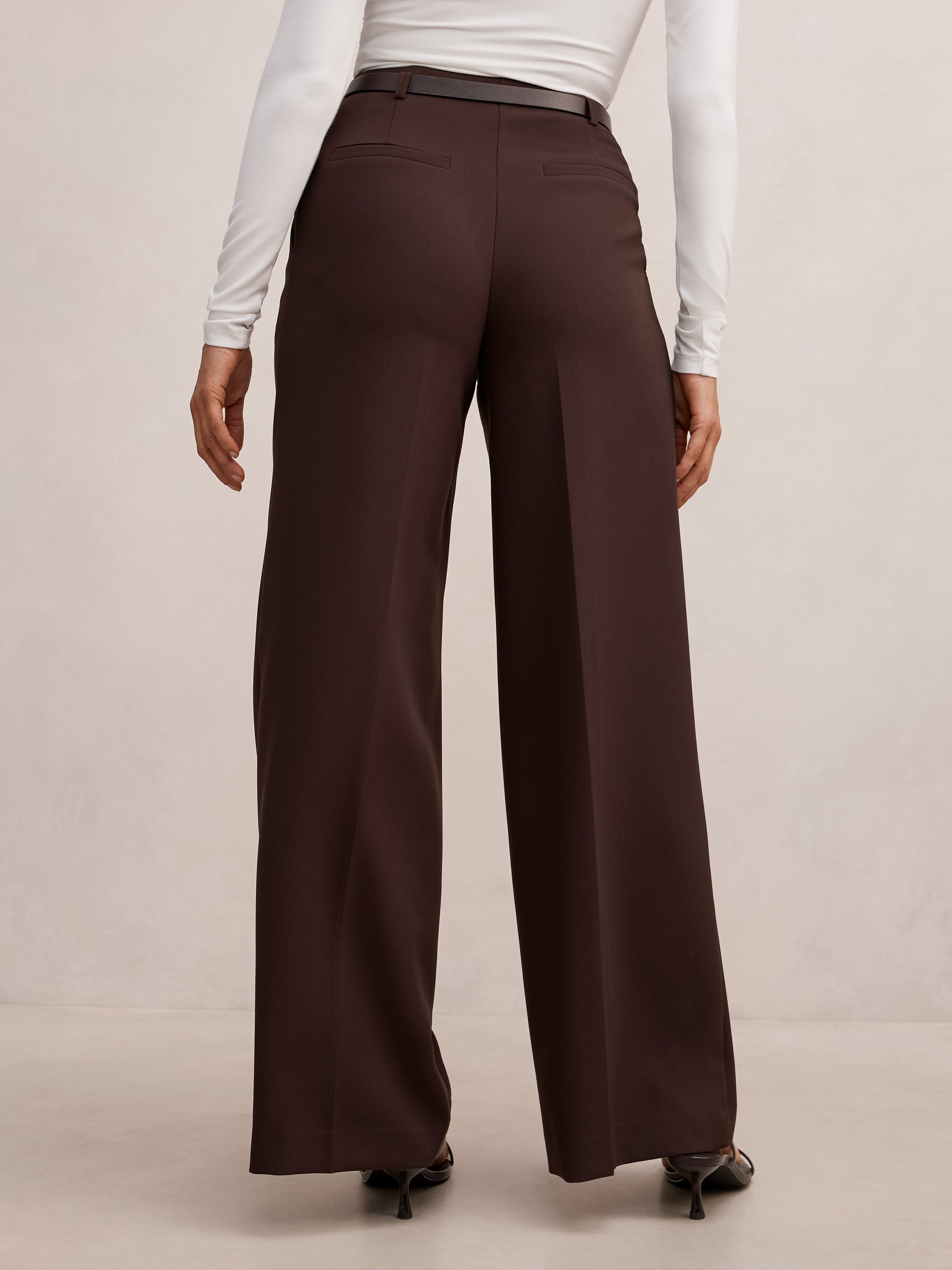Bella Belted Wide Leg Pant