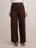 Bella Belted Wide Leg Pant