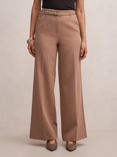 Bella Belted Wide Leg Pant
