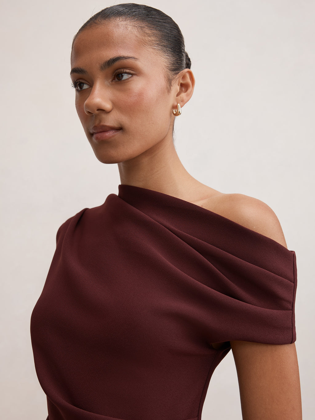 Brooklyn Tipped Crepe Top