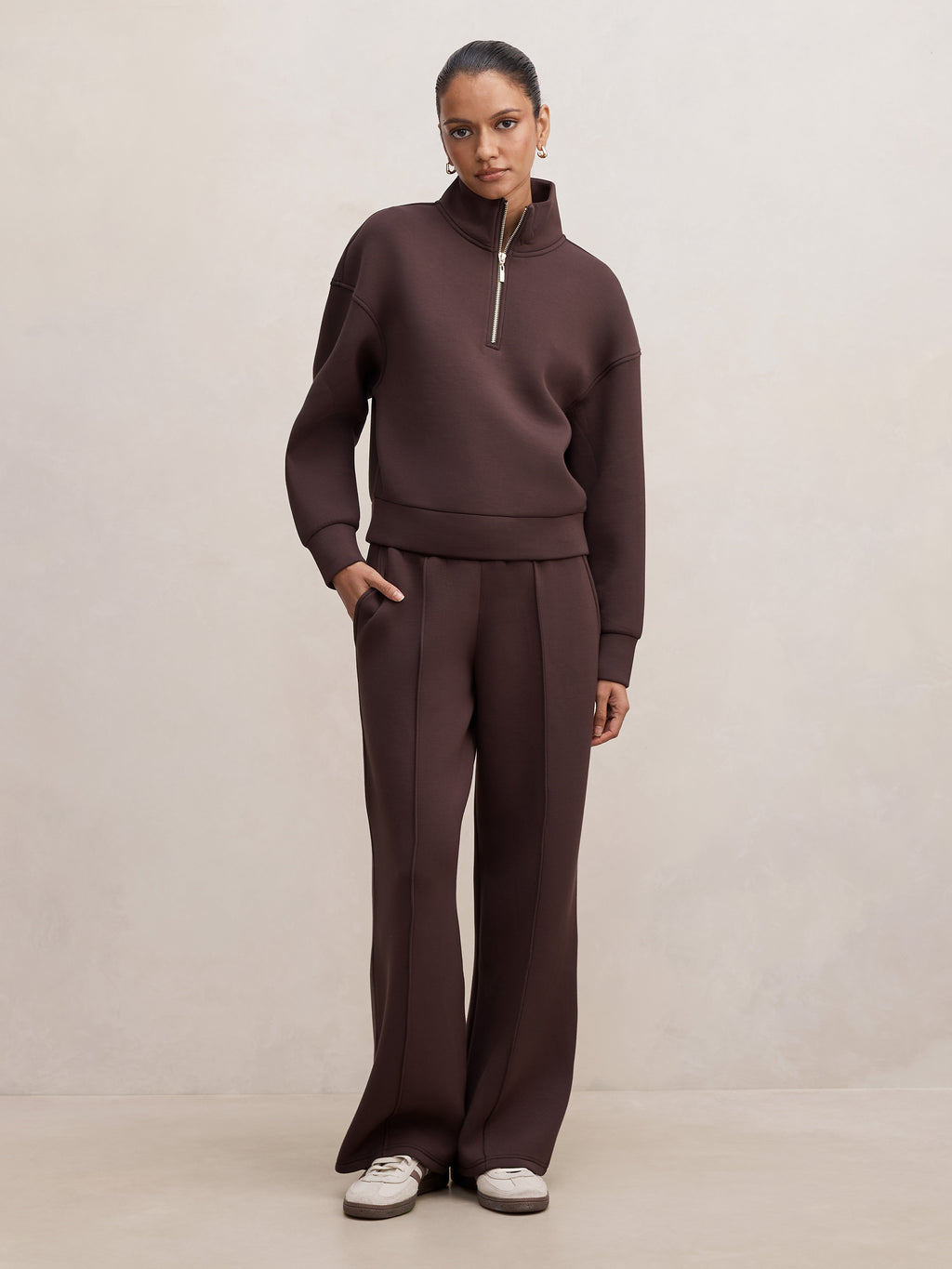 Hattie Petite Zip Lounge Jumper