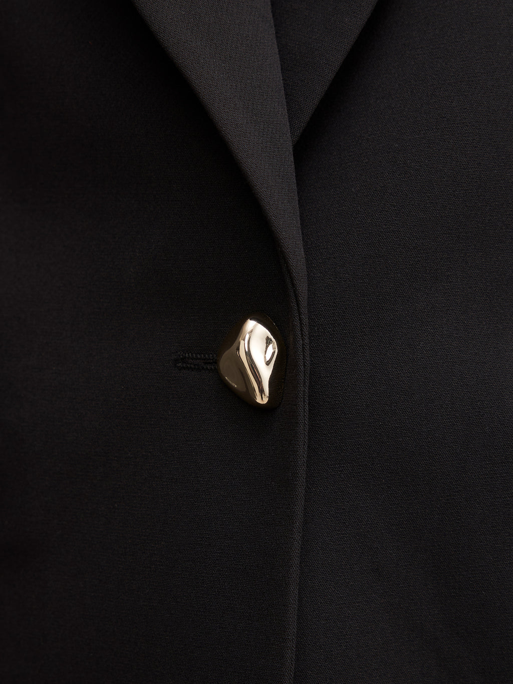 Trixie Petite Gold Button Blazer