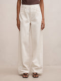 Gia Petite High Rise Wide Leg Jean