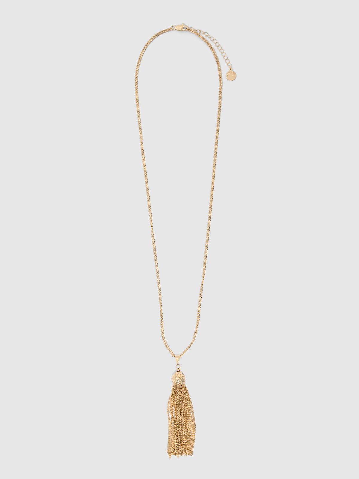 Signature Tuscany Tassel Chain Pendant Necklace