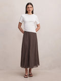 Allison Godet Midi Skirt