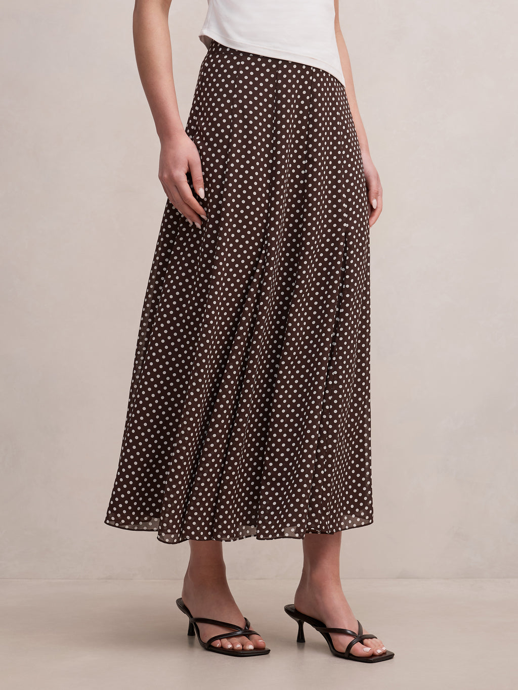 Allison Godet Midi Skirt