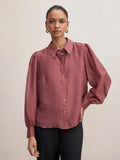 Avery Petite Long Sleeve Blouse