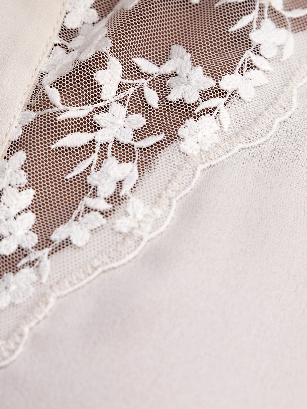 Hannah Lace Trim Shirt