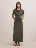 Tahnee Ruched Waist Midi