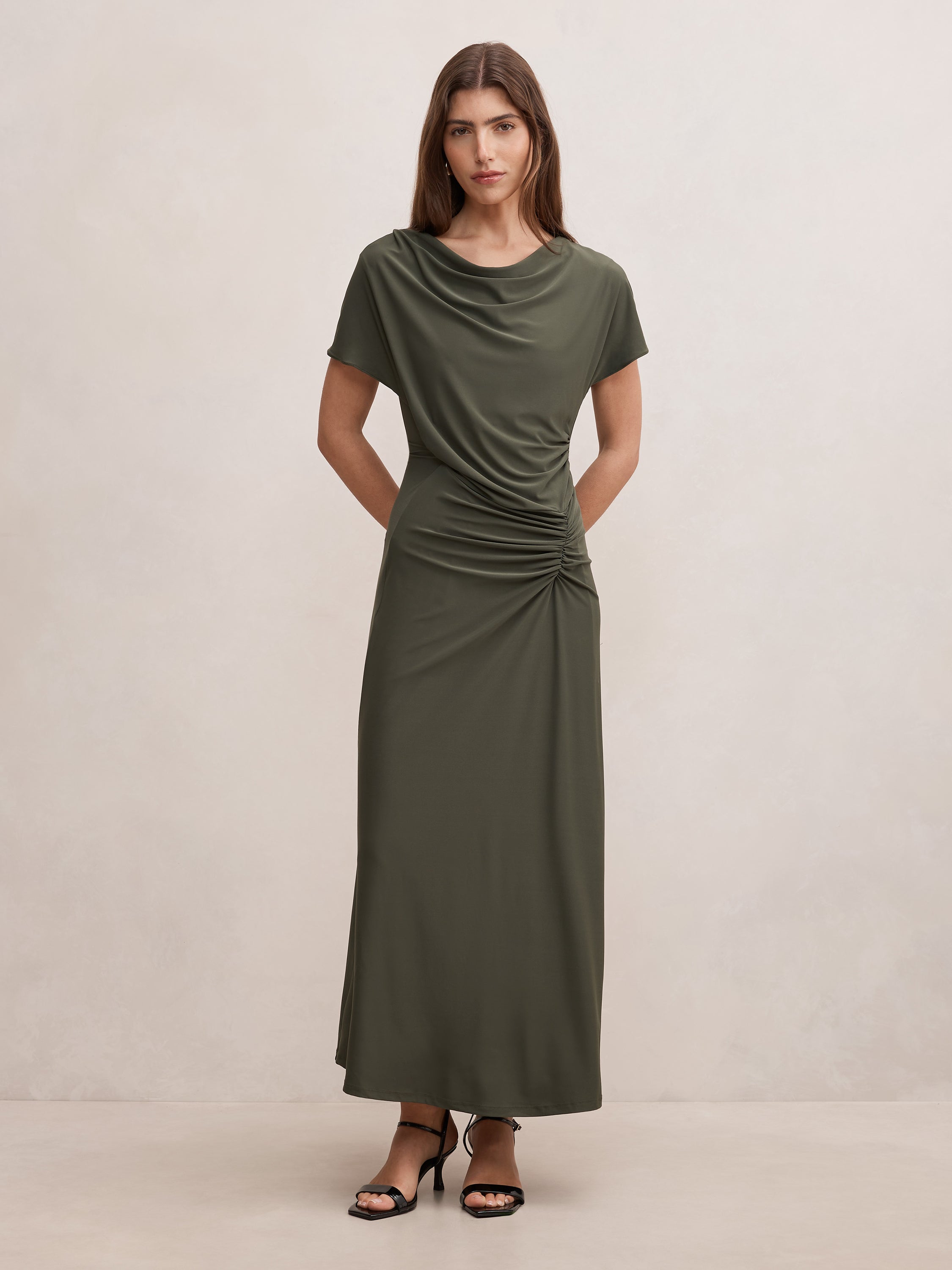Tahnee Ruched Waist Midi