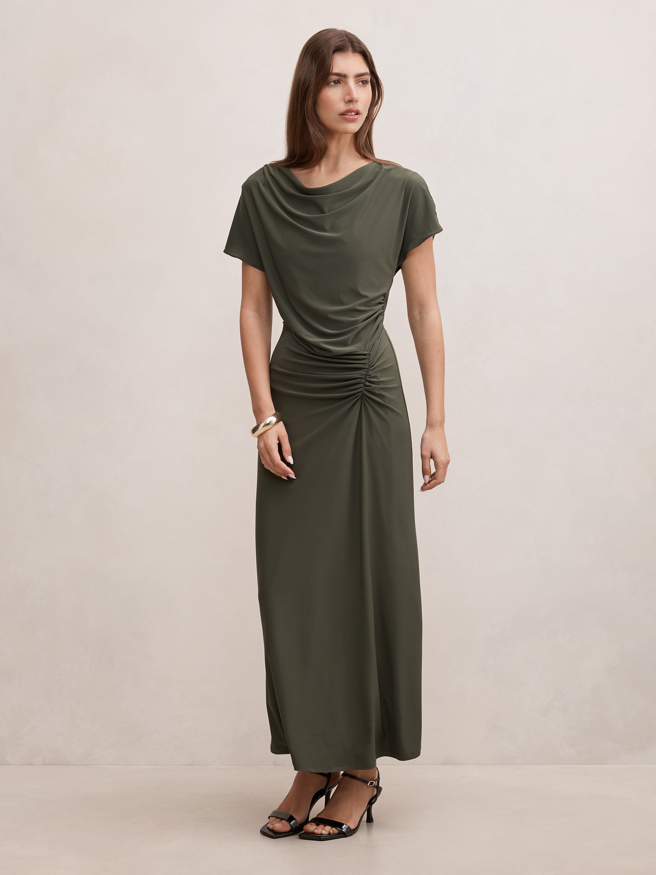Tahnee Ruched Waist Midi