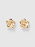 Moyra Metal Flower Stud