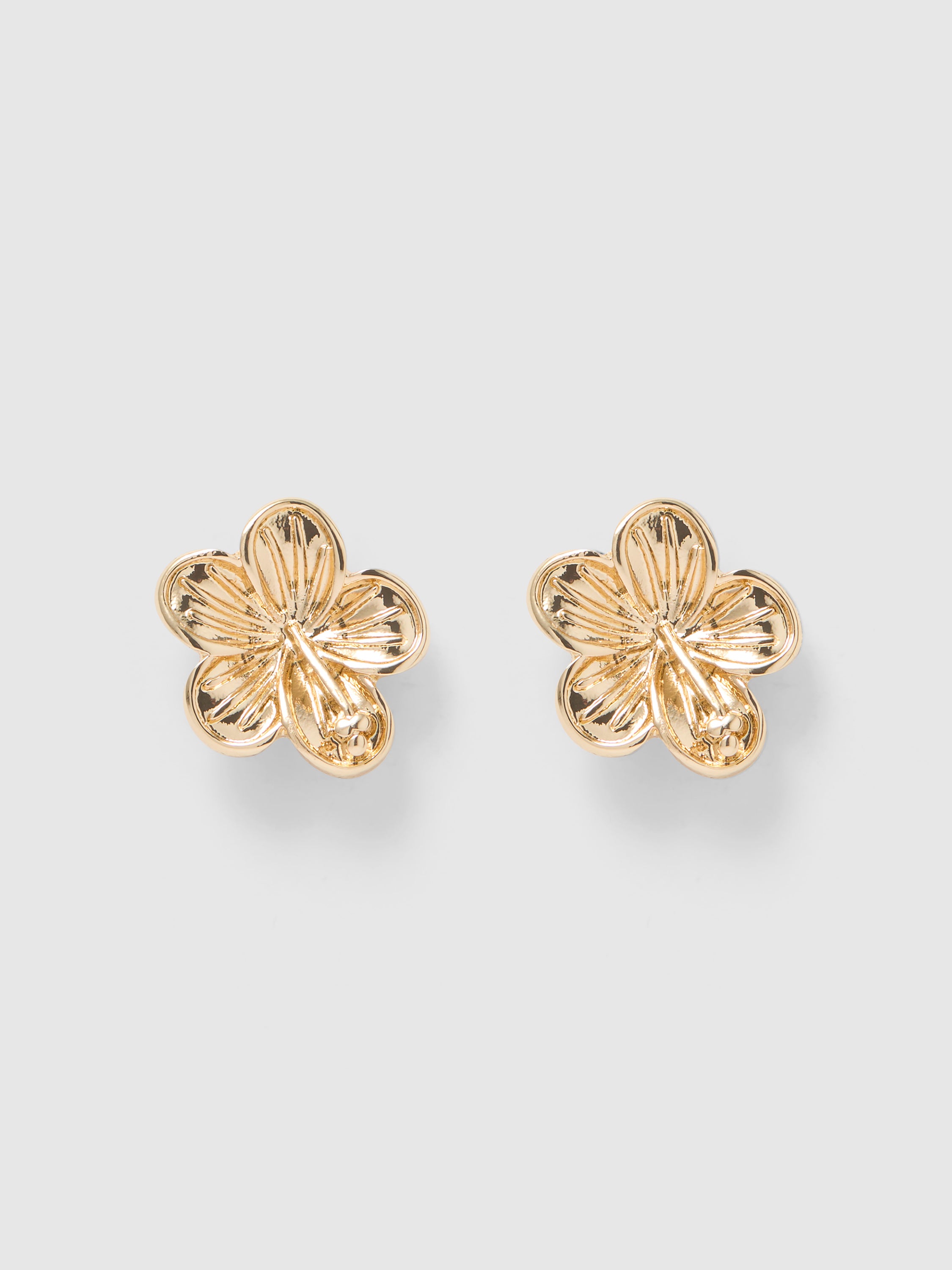 Moyra Metal Flower Stud
