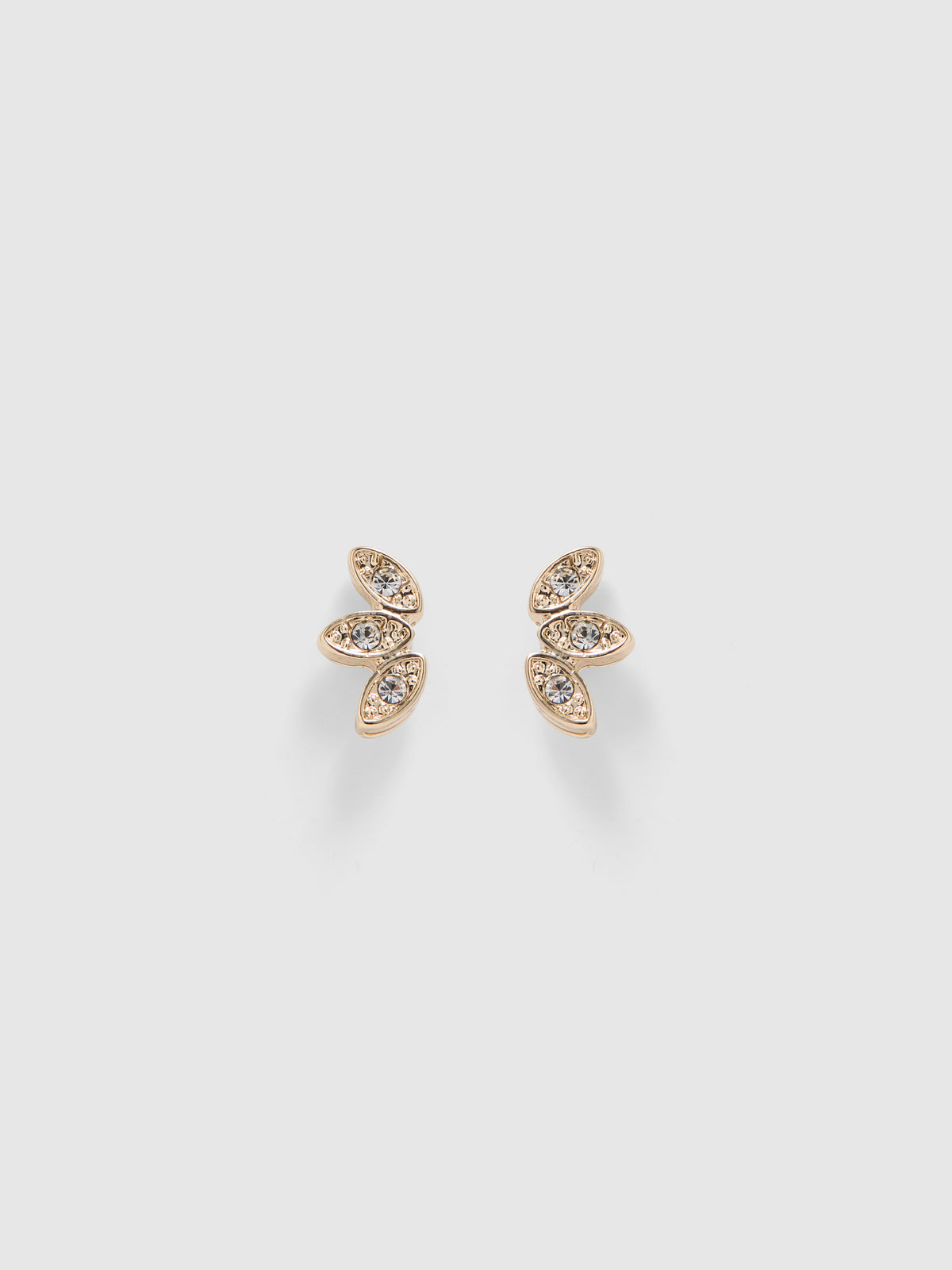 Frannie Fan Stone Stud