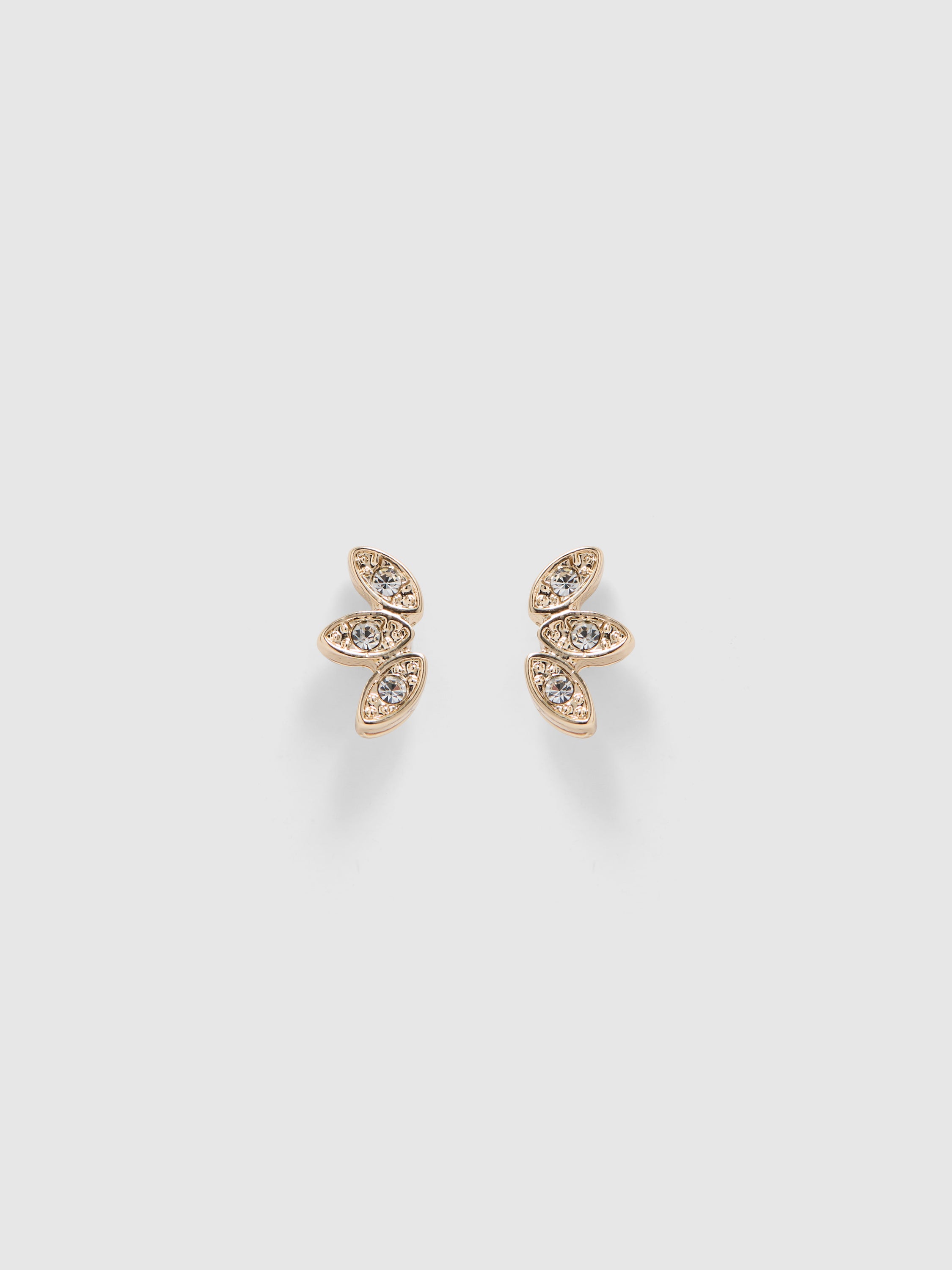 Frannie Fan Stone Stud