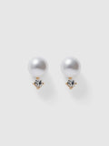Pansy Pearl Stud