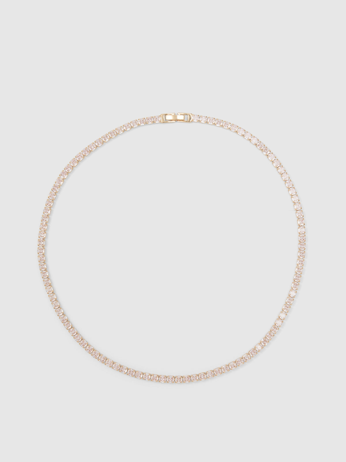 Cristalle CZ Tennis Necklace