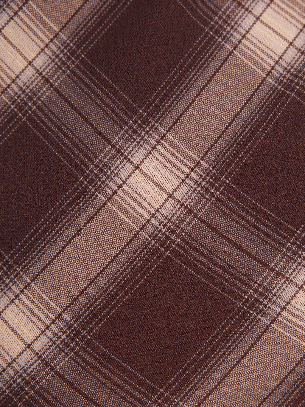 Allegra Check Long Sleeve Top