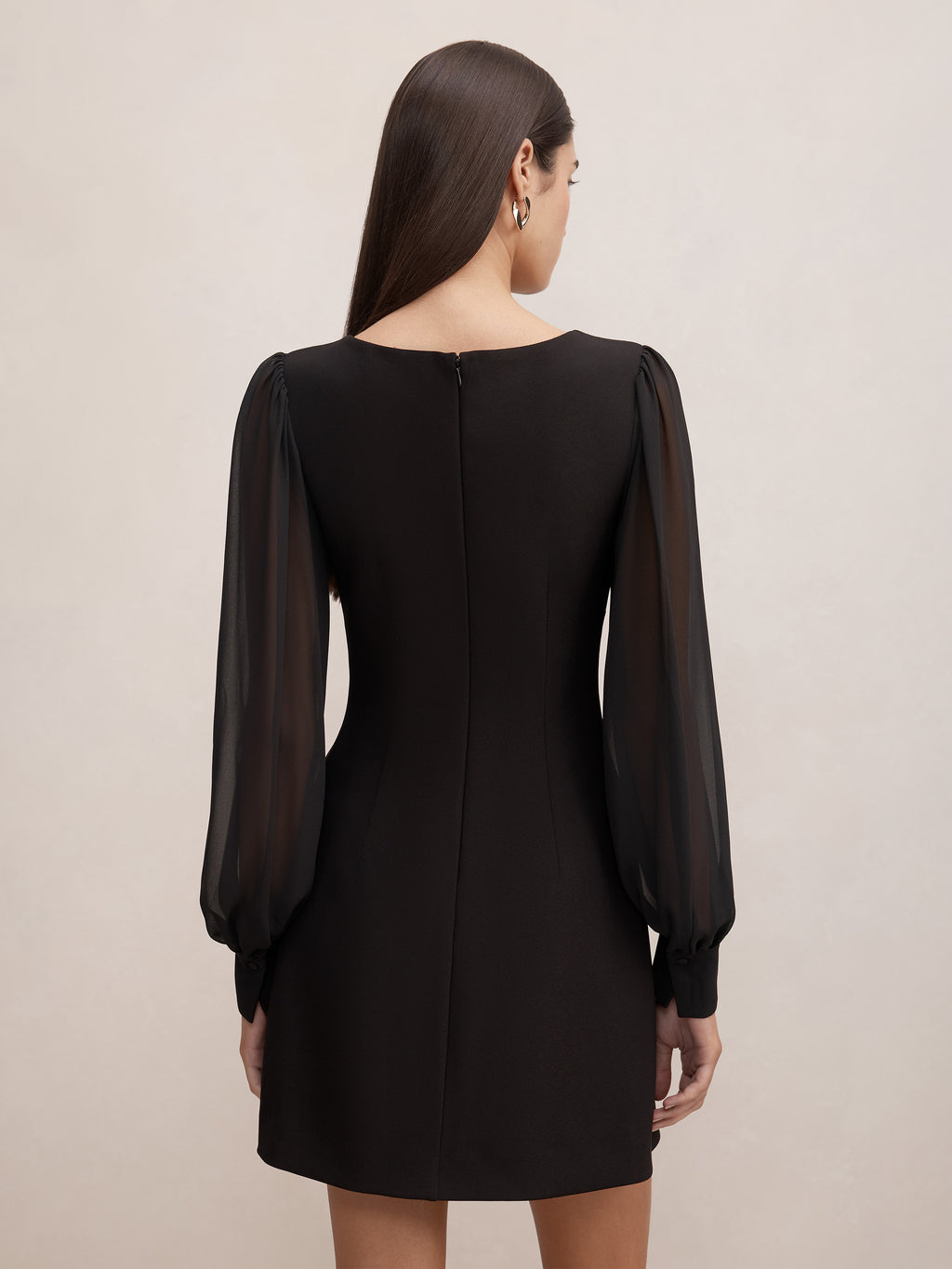 Twiggy Long Sleeve Button Mini