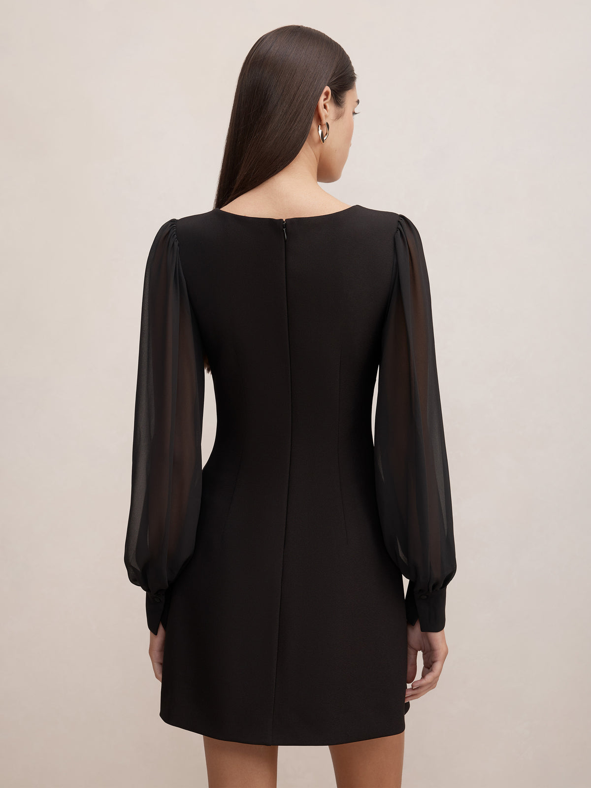 Twiggy Long Sleeve Button Mini