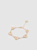 Enya Engraved Heart Bracelet