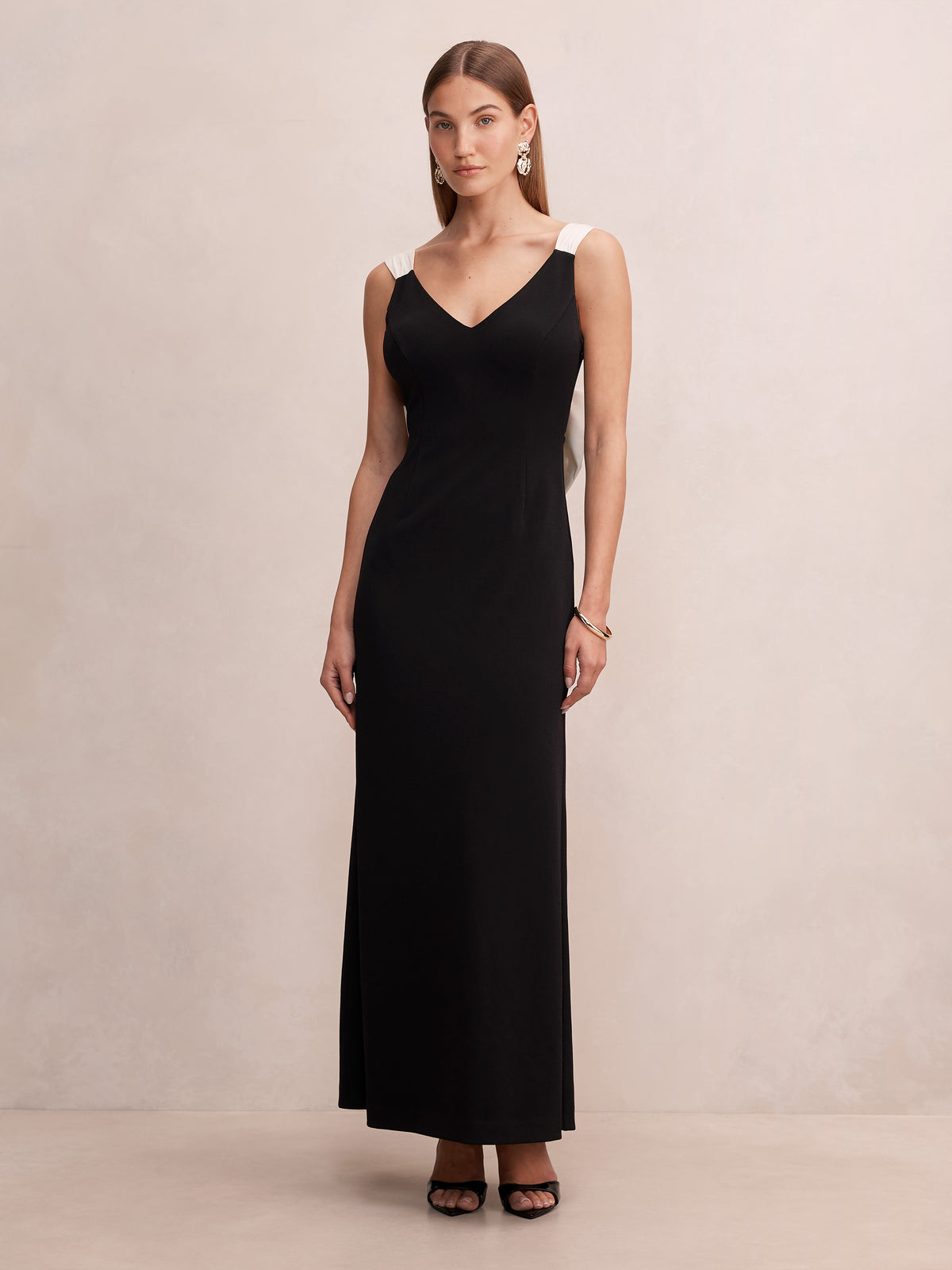 Odessa Backless Bow Gown