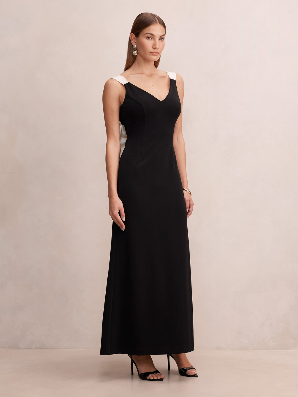Odessa Backless Bow Gown