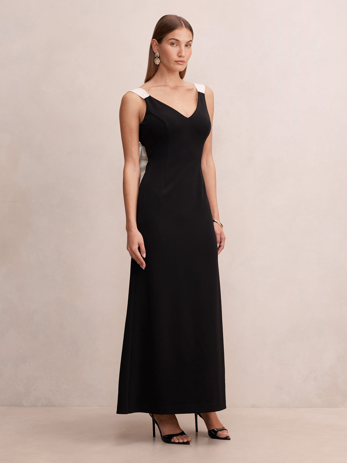 Odessa Backless Bow Gown