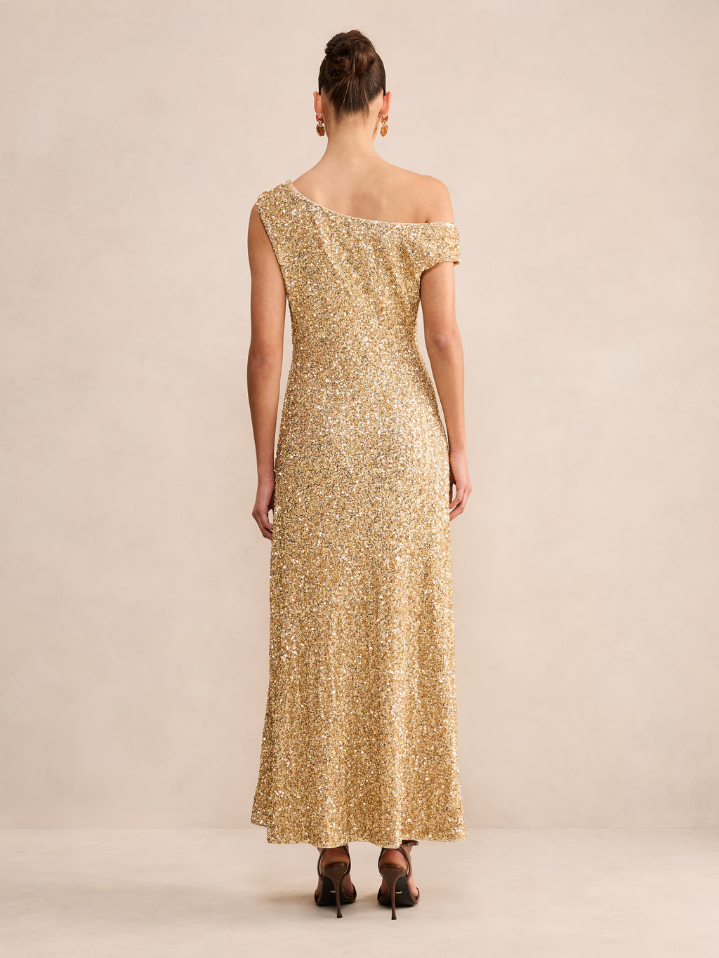 Raegan Sequin Asym Gown