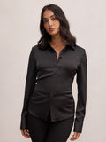 Gigi Fitted Cuffed Shirt